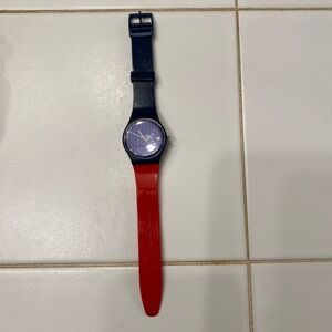 Vintage SWATCH watch "Blue Note"